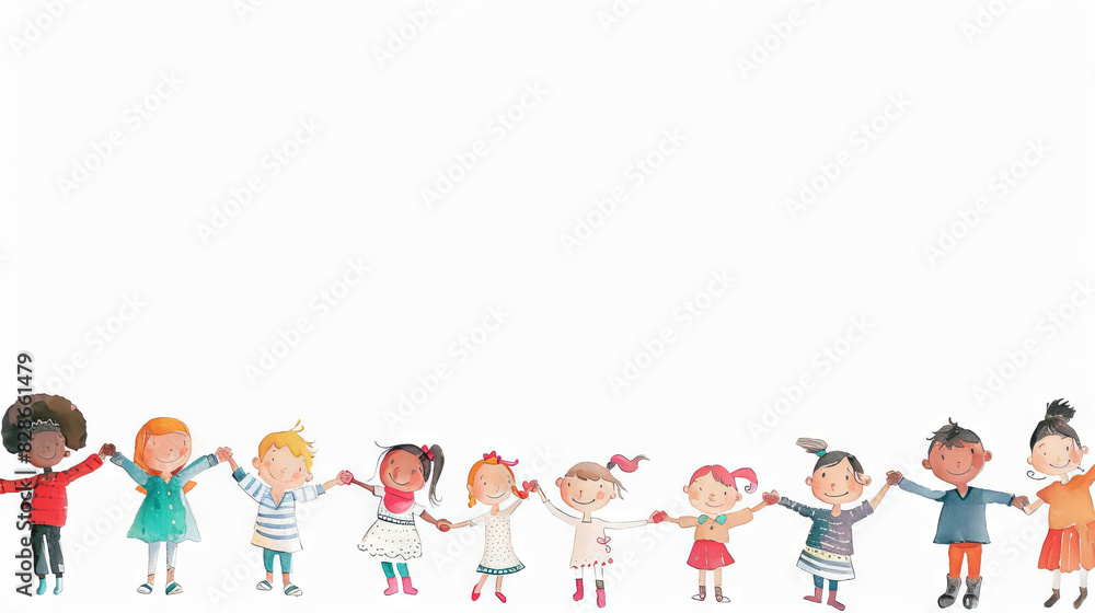 International Children's Day graphic template International Children's Day graphic template