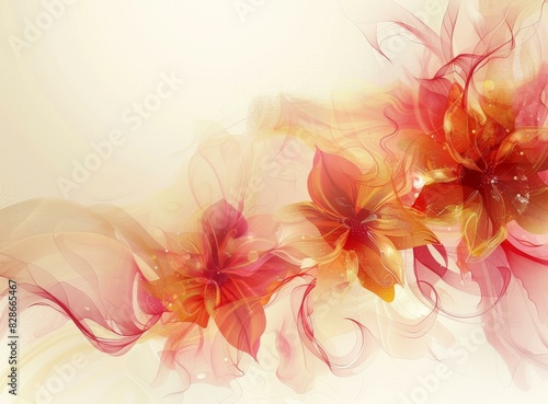 Hand-painted flowers © Adobe Contributor