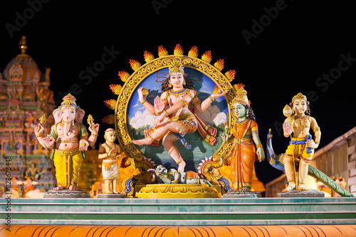 Shiva, Parvati, Ganesha and Karthikeya © BreizhAtao