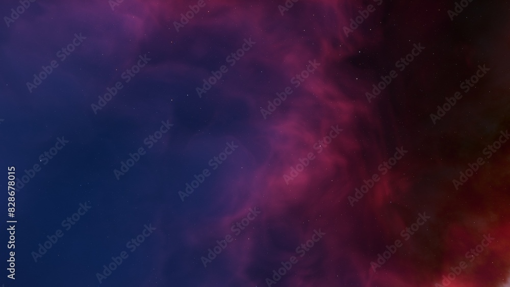 Space background. Nice clean colorful nebula with star field. 3D rendering
Space background. Nice clean colorful nebula with star field. 3D rendering