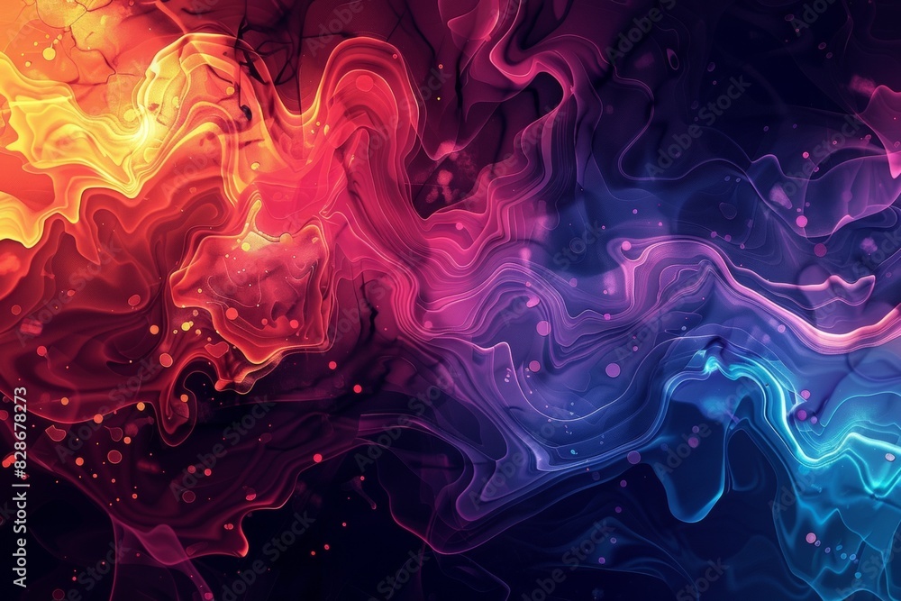 Abstract cloud of colors, mix of pink and purple Abstract cloud of colors, mix of pink and purple