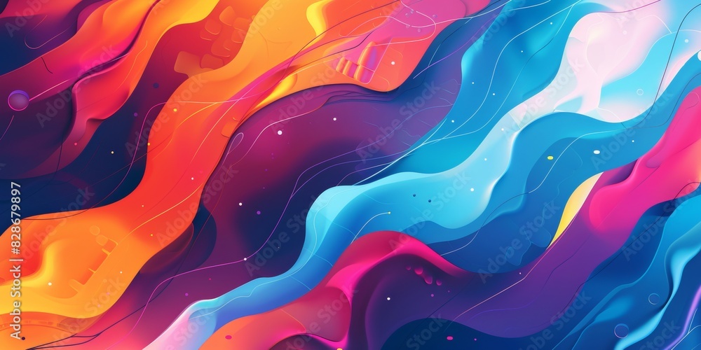 Abstract cloud of colors, mix of pink and purple Abstract cloud of colors, mix of pink and purple