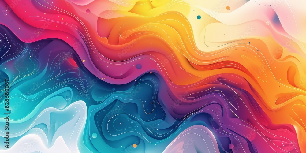 Abstract cloud of colors, mix of pink and purple Abstract cloud of colors, mix of pink and purple