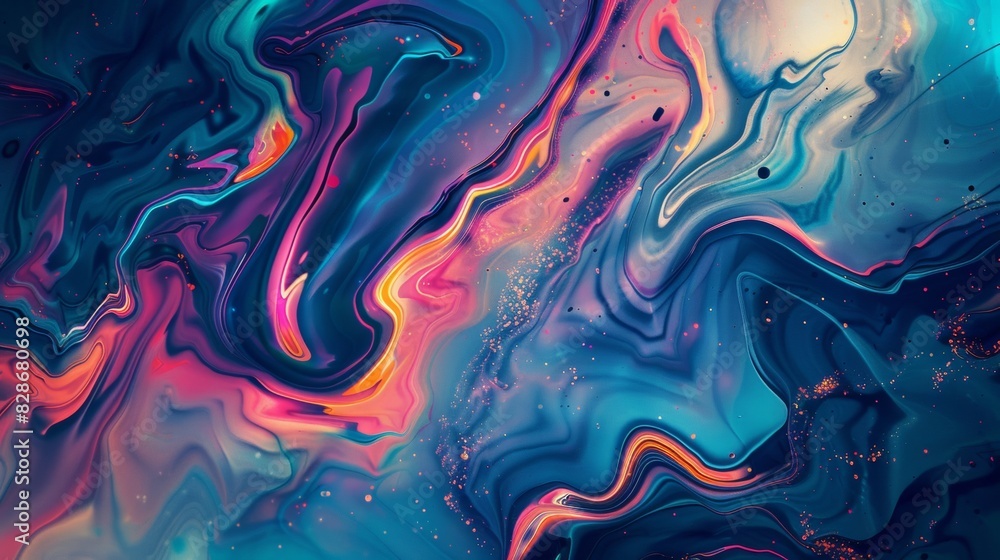 Abstract cloud of colors, mix of pink and purple Abstract cloud of colors, mix of pink and purple