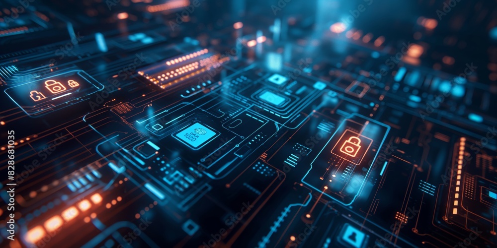 Digital backdround ideal for technological operations, neural networks, AI, data transmission and encryption, digital archives, scientific research Digital backdround ideal for technological operations, neural networks, AI, data transmission and encryption, digital archives, scientific research