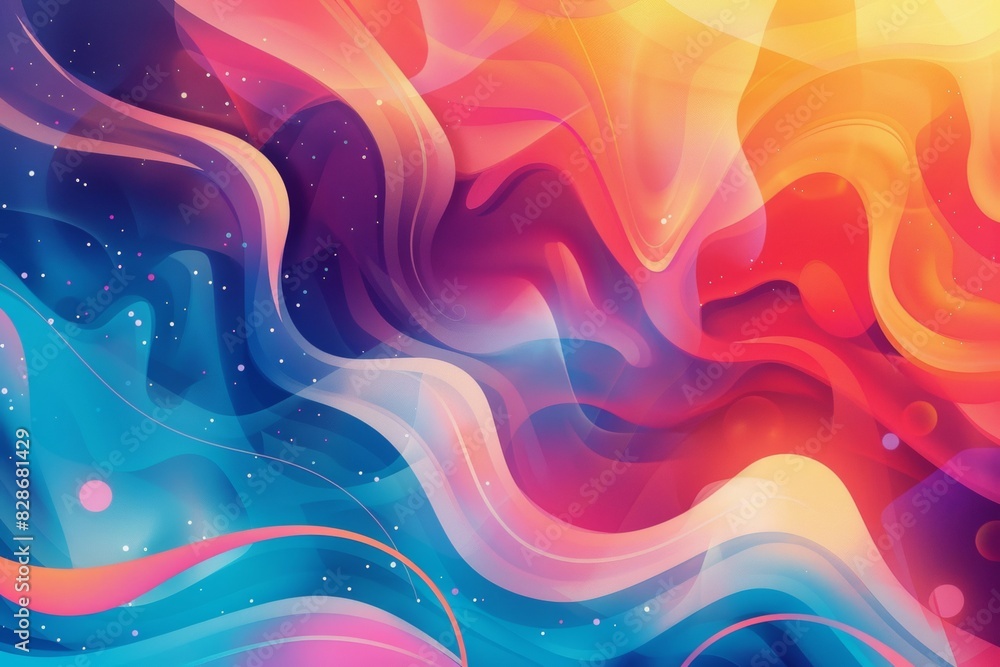 Abstract cloud of colors, mix of pink and purple Abstract cloud of colors, mix of pink and purple