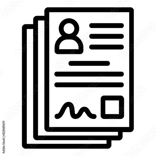 cv icon