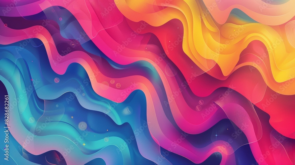 Abstract cloud of colors, mix of pink and purple Abstract cloud of colors, mix of pink and purple