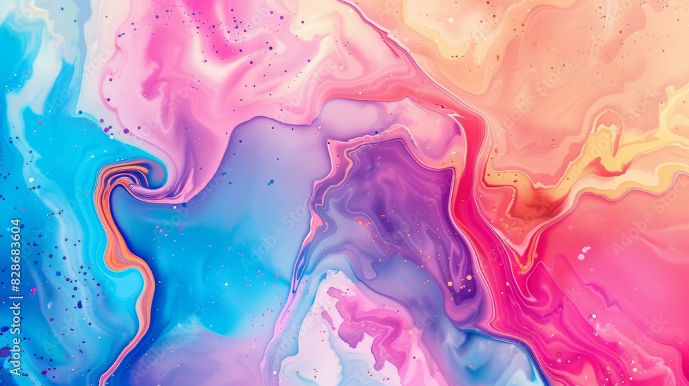 Abstract cloud of colors, mix of pink and purple Abstract cloud of colors, mix of pink and purple