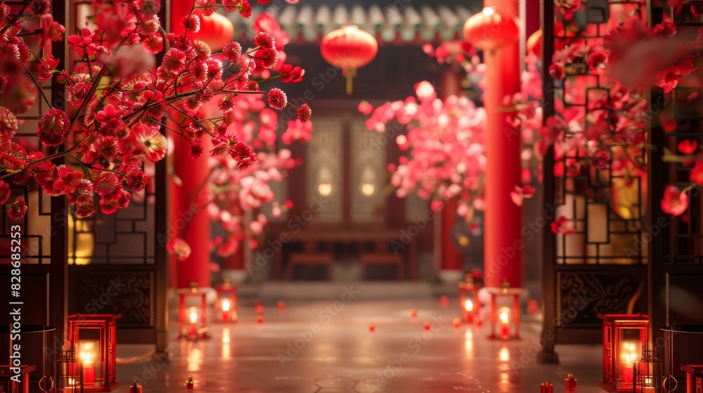 Chinese style indoor design