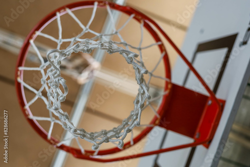 the basketball hoop at schlock gym © Екатерина Лукашина