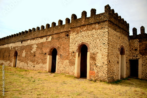 ETHIOPIA,GONDAR, Fasilides Castle, Imperial City of Gondar photo