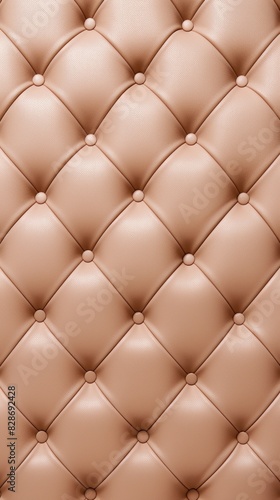 Seamless light pastel diamond tufted upholstery background texture elegant luxury backdrop