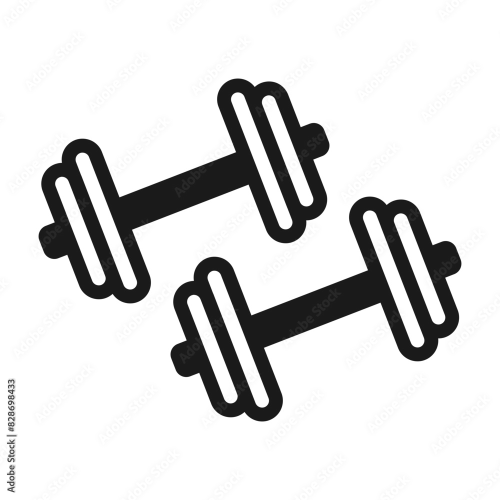 Fototapeta premium dumbells