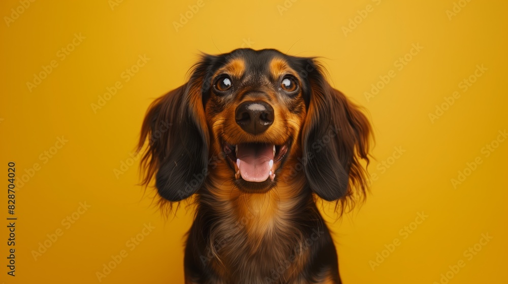 Portrait of a cute dog Portrait of a cute dog