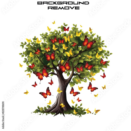 illustration of an tree