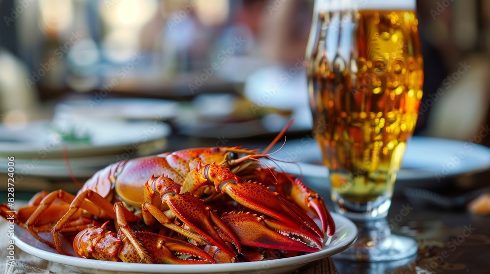 Fresh Seafood Delight at a Summer Gathering Generative AI Fresh Seafood Delight at a Summer Gathering Generative AI
