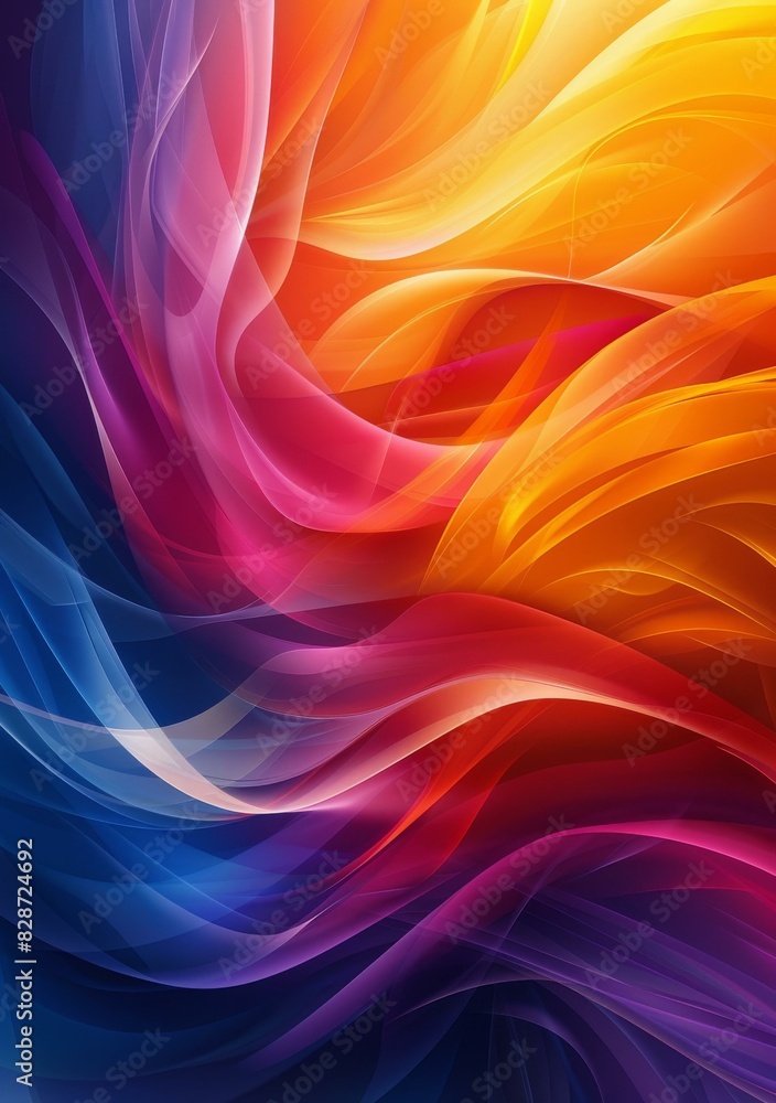 Obraz premium Colorful Waves