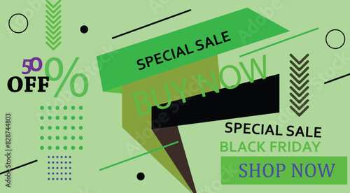 sell banner design. vector illsutration