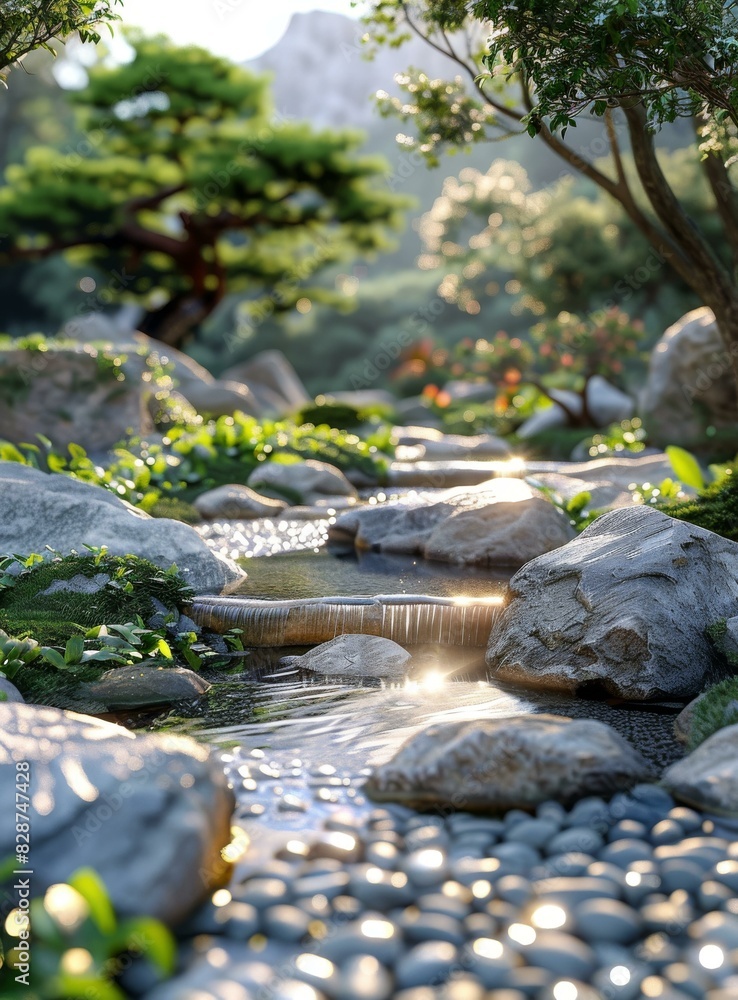 Harmony and Serenity in a Captivating Chinese Garden
