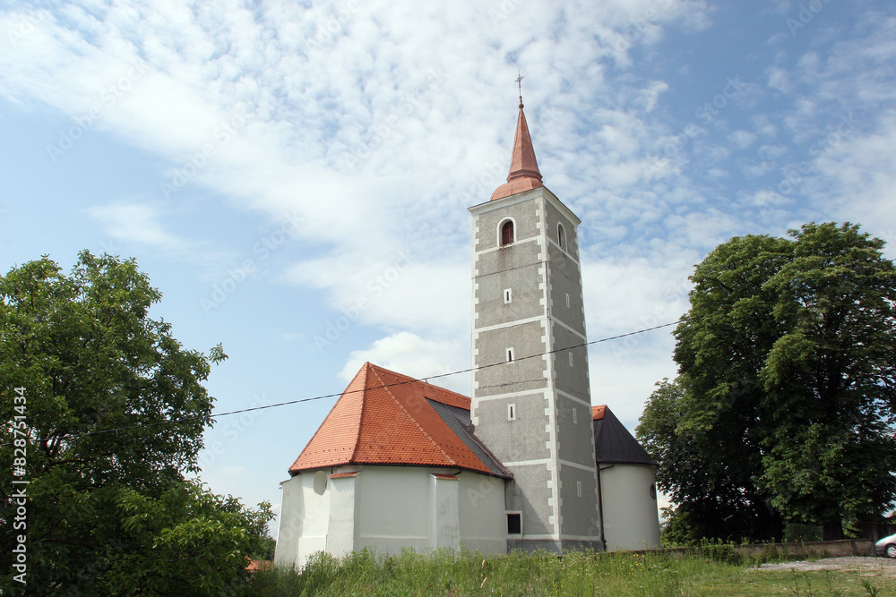 Parish church of St. Nicholas in Hrascina, Croatia Parish church of St. Nicholas in Hrascina, Croatia