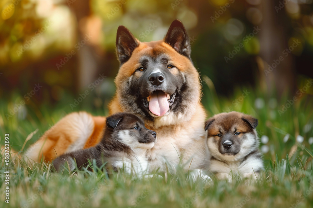 American Akita dog breed