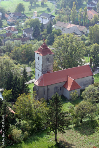 Parish church of Saint Brice of Tours in Kalnik, Croatia photo