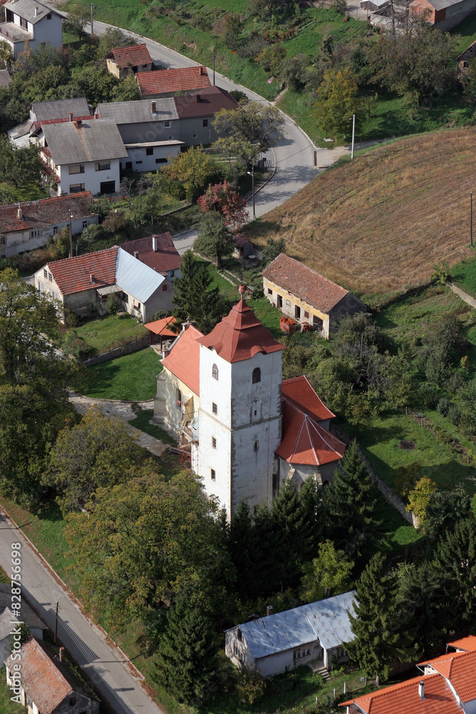 Parish church of Saint Brice of Tours in Kalnik, Croatia Parish church of Saint Brice of Tours in Kalnik, Croatia