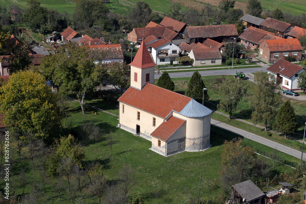 Parish church of Saint Stephen the King in Hercegovac, Croatia Parish church of Saint Stephen the King in Hercegovac, Croatia