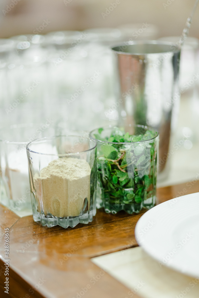 green tea with mint green tea with mint