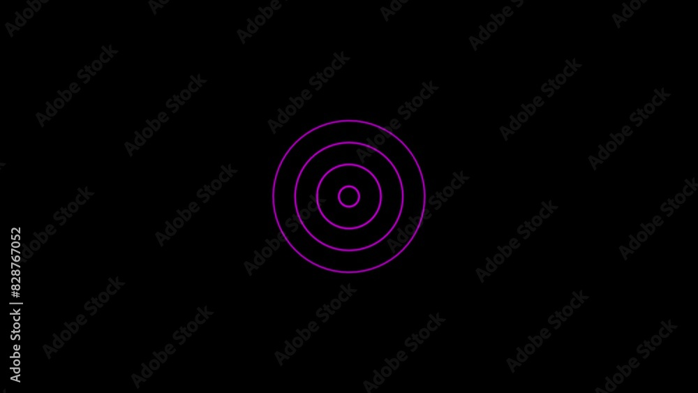 Animation of circular electric wave spreading with transparent channel. Animation of circular electric wave spreading with transparent channel.