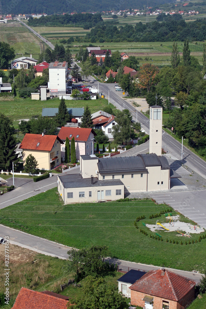 Parish Church of the Exaltation of the Holy Cross in Kerestinec, Croatia Parish Church of the Exaltation of the Holy Cross in Kerestinec, Croatia