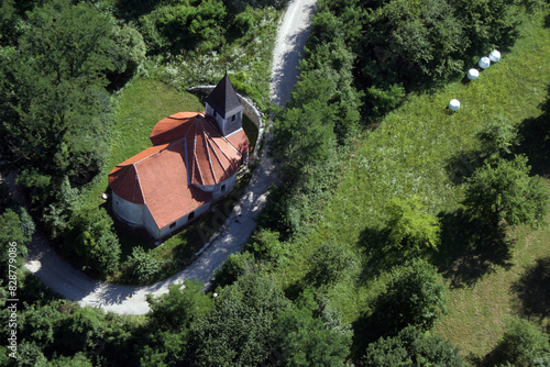 Parish Church of  Saint Emeric in Kostel, Croatia photo