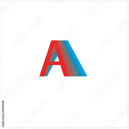 letter a made of colorful triangles Free Download letter a made of colorful triangles - GFXLoad
