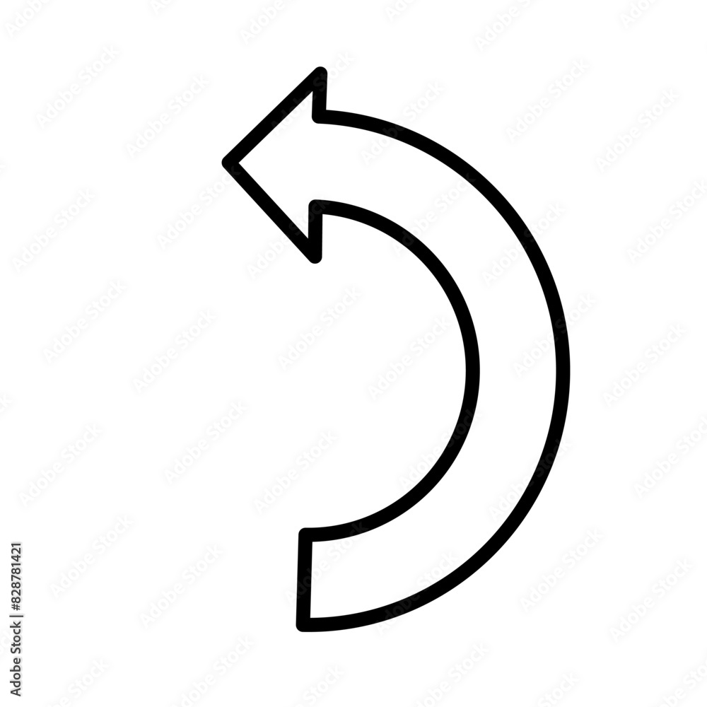 Arrow navigation of doodle icon Arrow navigation of doodle icon