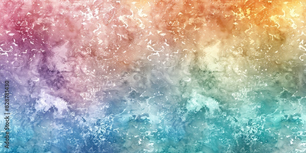 Layers of frosted glass reflecting a spectrum of colors, forming a dreamy and festive abstract texture background that exudes joy and cheer. Layers of frosted glass reflecting a spectrum of colors, forming a dreamy and festive abstract texture background that exudes joy and cheer.