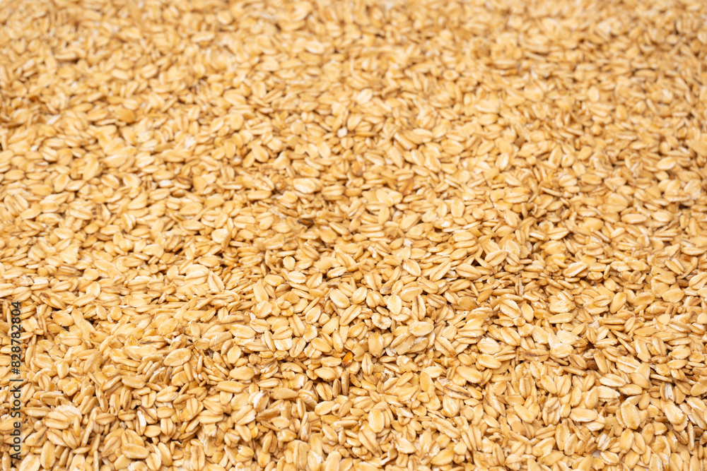 Oat-flakes as a background. Top view. Oat-flakes as a background. Top view.