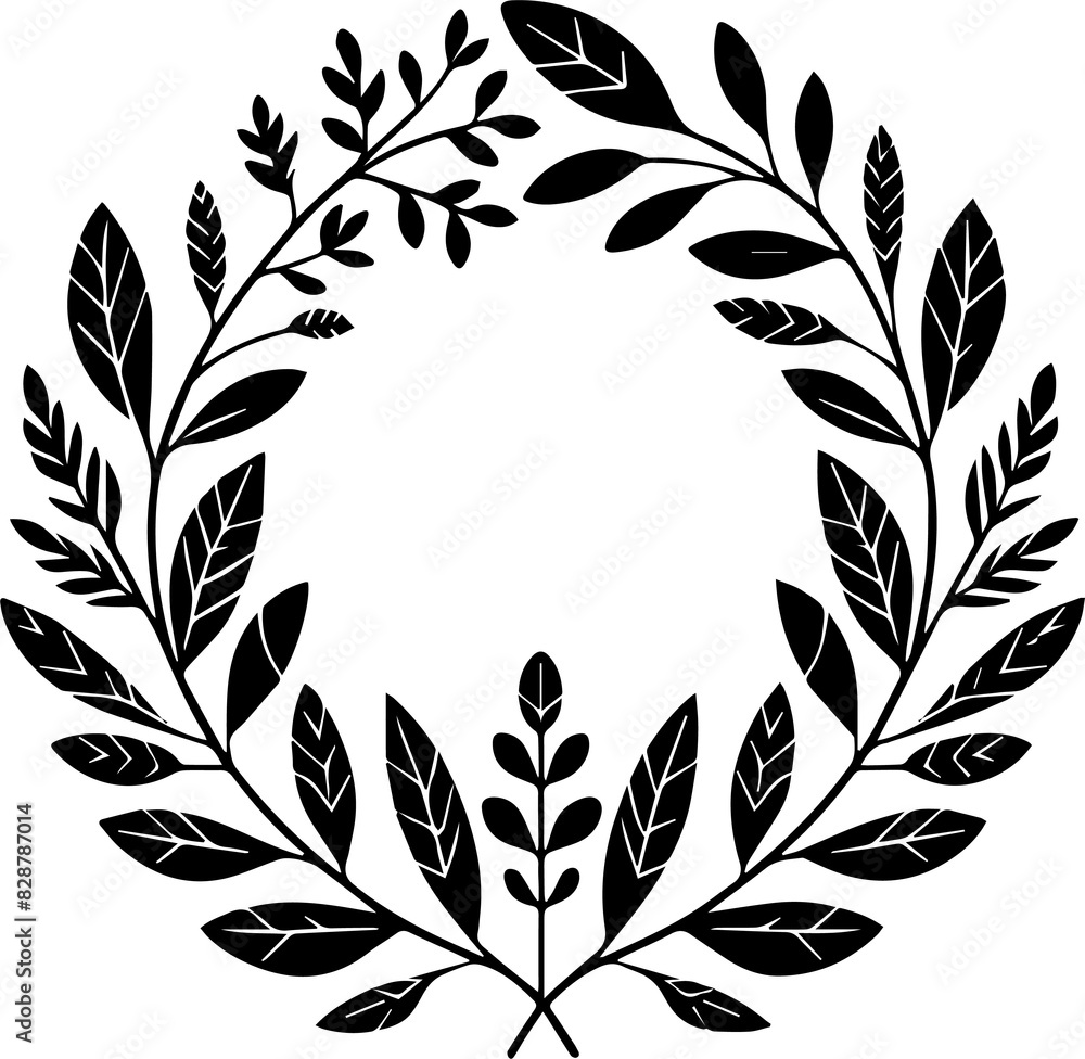 Minimal style wreath png. Floral wreath png. Floral frame png. Transparent background Minimal style wreath png. Floral wreath png. Floral frame png. Transparent background