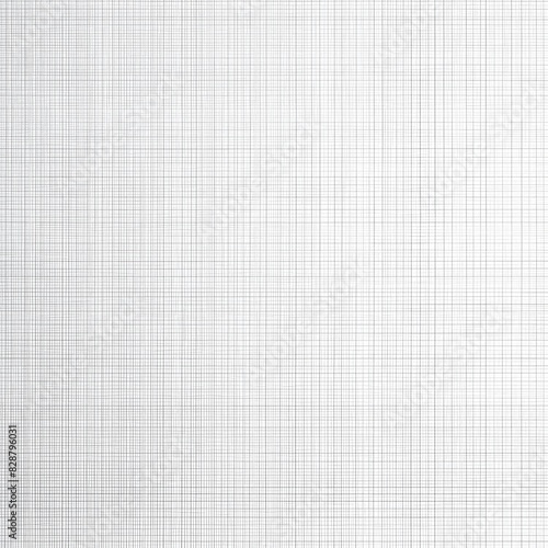 Grid paper texture background. White paper texture background. Generative AI. © Studicon