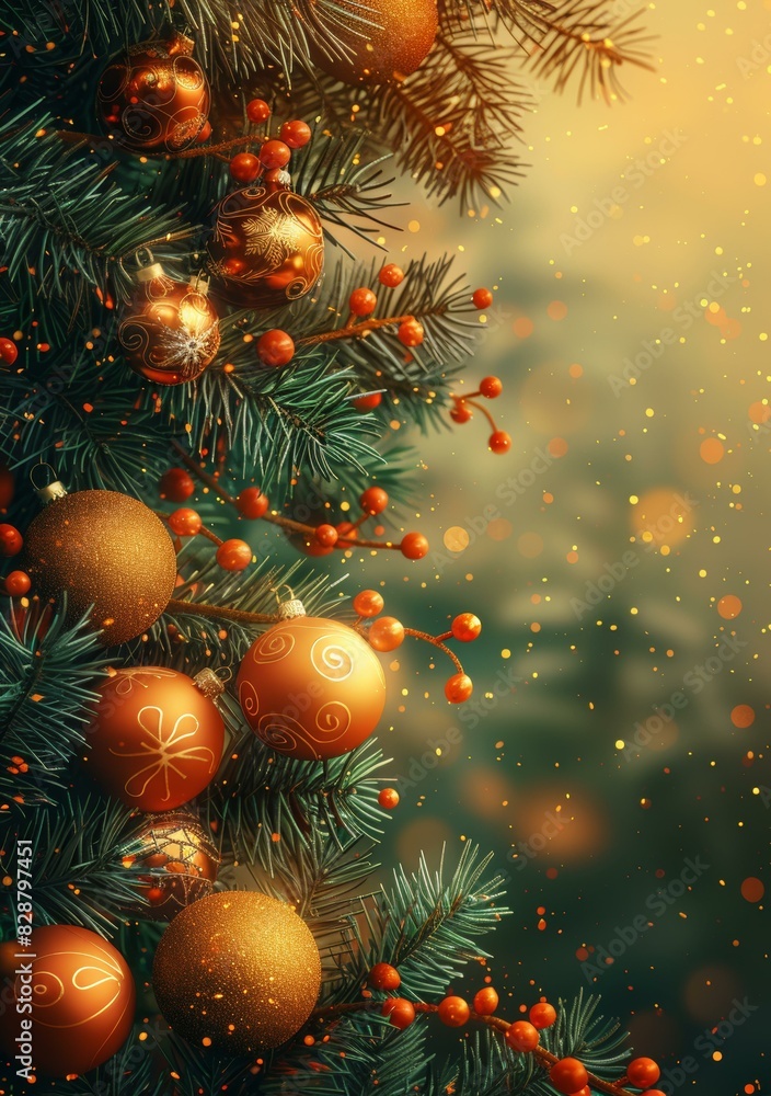 Christmas Tree with Ornaments Christmas Tree with Ornaments