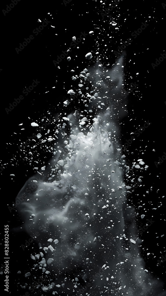 a ball of explosive powder a ball of explosive powder