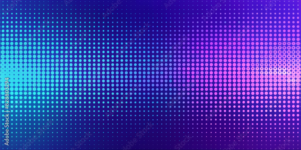 Background of the image is a vivid gradient from blue to purple,punctuated by a matrix of dots that go from tightly packed to sparser from top to bottom.The dot matrix creates a sense of movement.AI Background of the image is a vivid gradient from blue to purple,punctuated by a matrix of dots that go from tightly packed to sparser from top to bottom.The dot matrix creates a sense of movement.AI
