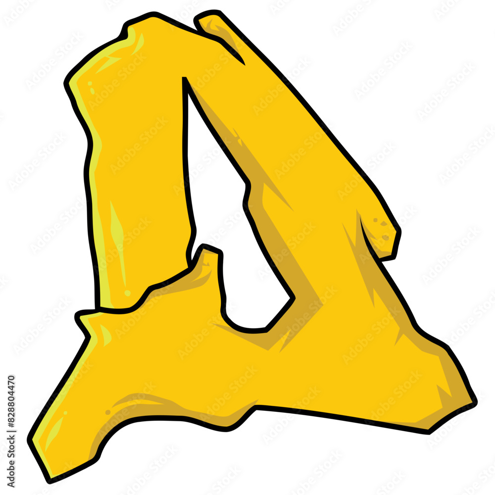 D Graffiti Font. Graffiti Symbol letter. Font Art Graffiti D Graffiti Font. Graffiti Symbol letter. Font Art Graffiti