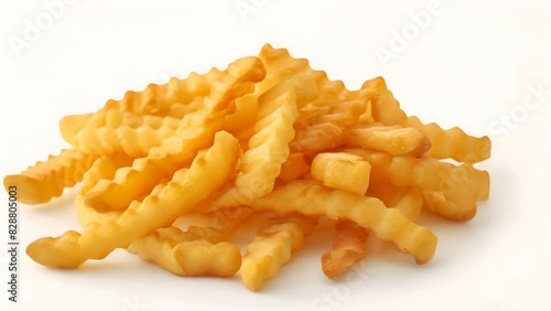 Perfectly Crisped Crinkle Cut Fries photo