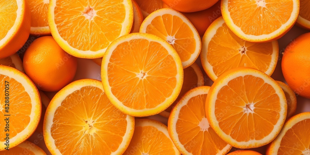 orange slices background orange slices background