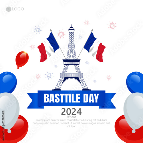 Bastille Day, celebrated on July 14th, commemorates the French Revolution and the storming of the Bastille prison in 1789.