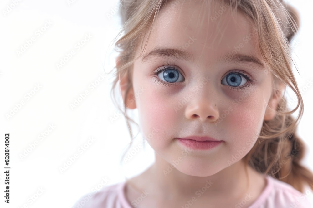 Beautiful girl isolated on white background. Beautiful girl isolated on white background.