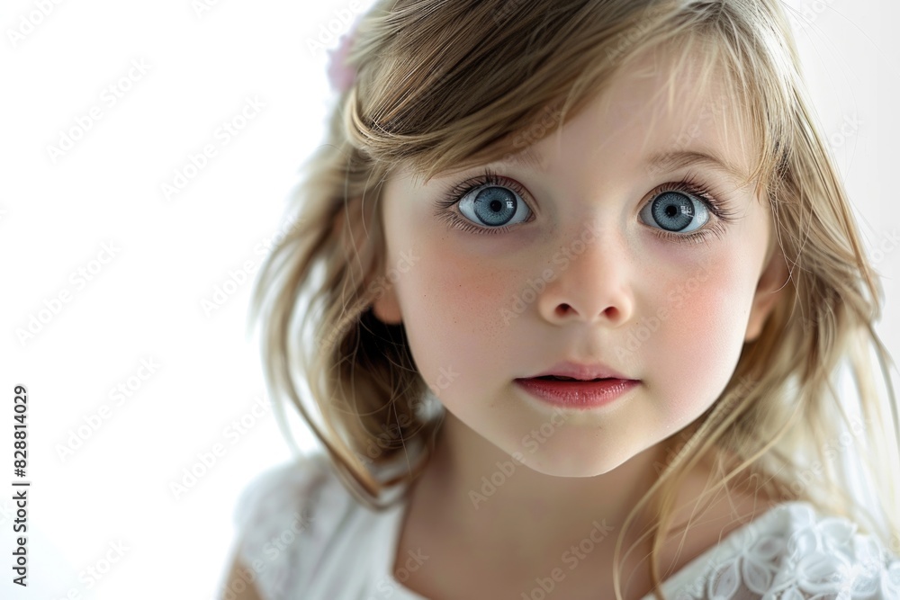 Beautiful girl isolated on white background. Beautiful girl isolated on white background.