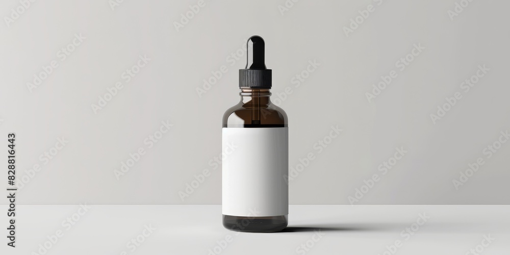 Empty mockup on cosmetic product . Empty mockup on cosmetic product .