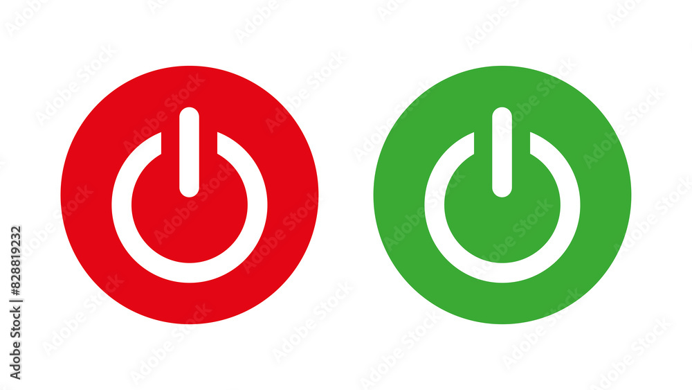 Power symbol icon Power symbol icon